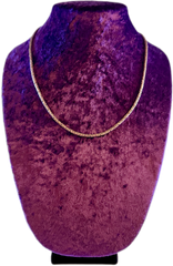 925 Sterling Silver Byzantine Necklace (3mm) - Made in Bali