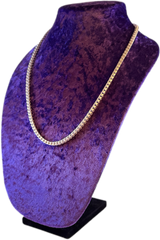 925 Sterling Silver Franco Chain - 4.5mm