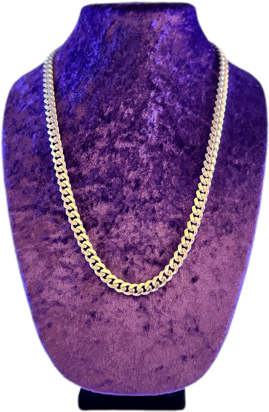 925 Sterling Silver Miami Cuban Link Chain - 9mm