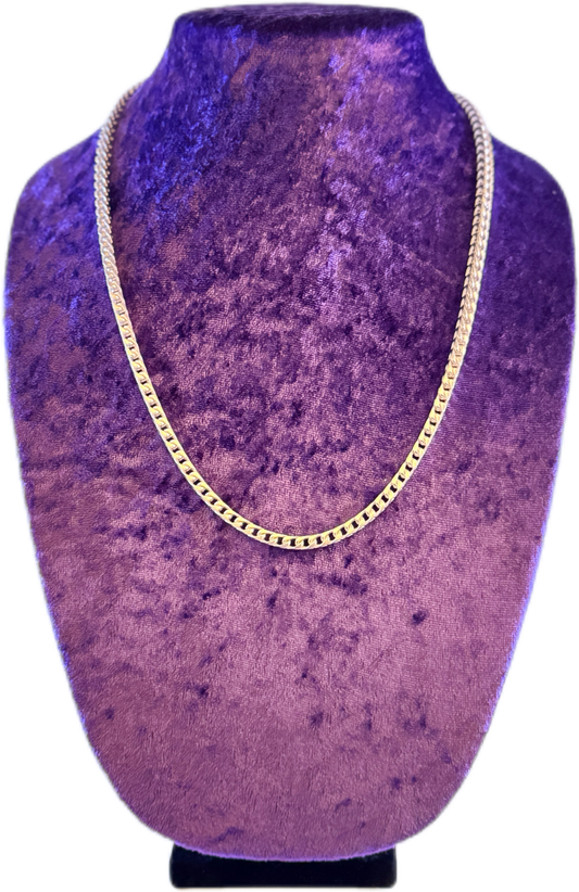 925 Sterling Silver Franco Chain - 4.5mm
