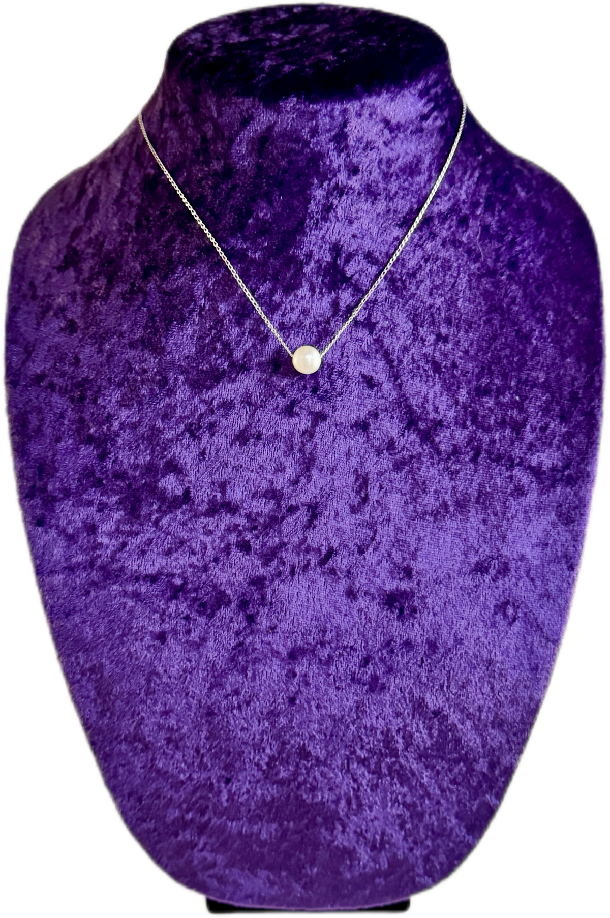 Floating Freshwater Pearl Necklace – 9mm