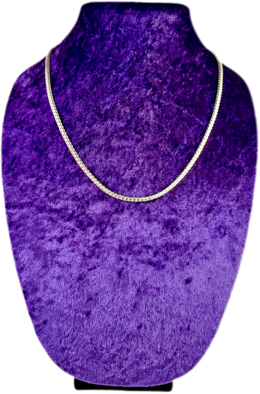 925 Sterling Silver Franco Chain - 3.7mm