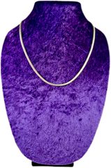 925 Sterling Silver Franco Chain - 3.7mm