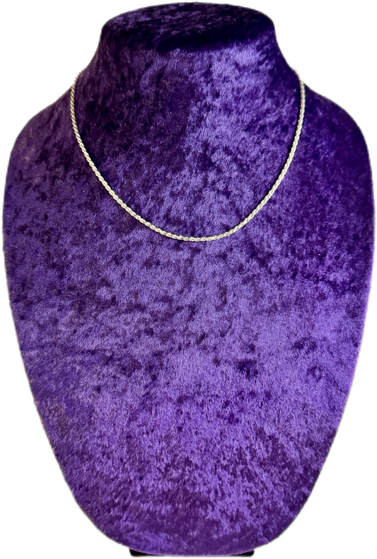 925 Sterling Silver Rope Chain - 2.3mm