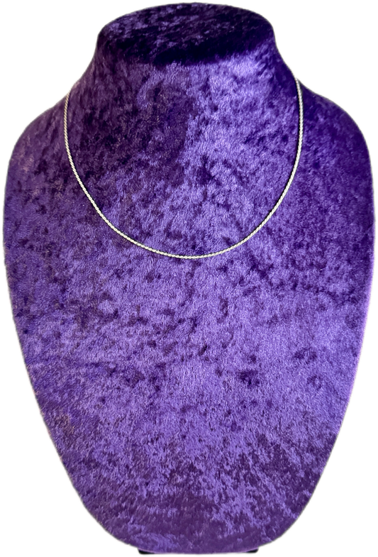 925 Sterling Silver Rope Chain - 1.5mm