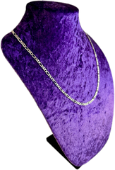 925 Sterling Silver Figaro Chain - 4.0mm