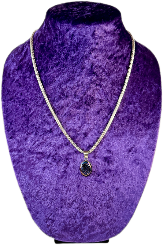 Rainbow Titanium Druzy